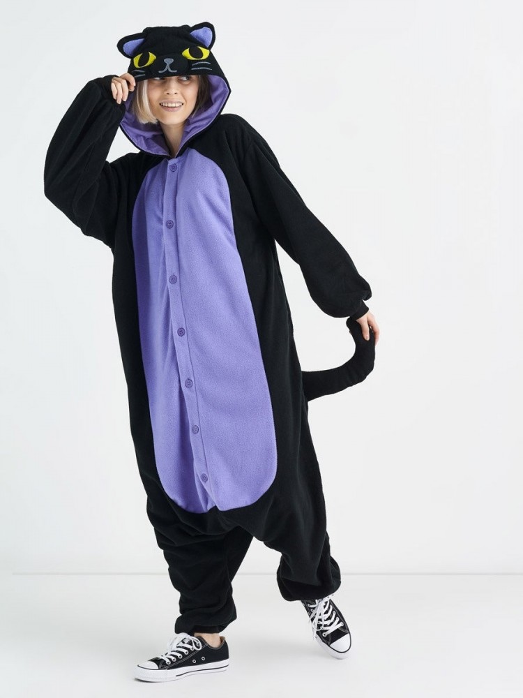 Cat Onesie For Adults Unisex Cute Easy Halloween Costumes